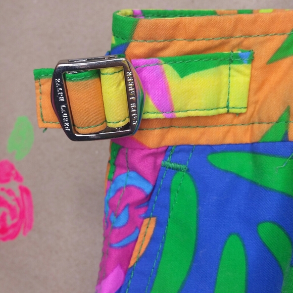 Polo Ralph Lauren Tropical Board Swim Shorts 36 - Picture 7 of 13